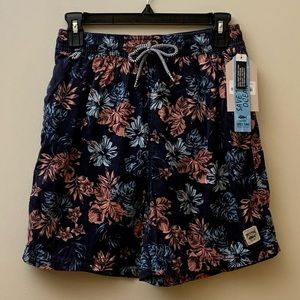 NWT - Spicy Tuna Men’s Swim Trunks - Drawstring Waist - SPF/UPF 50+ - Size S